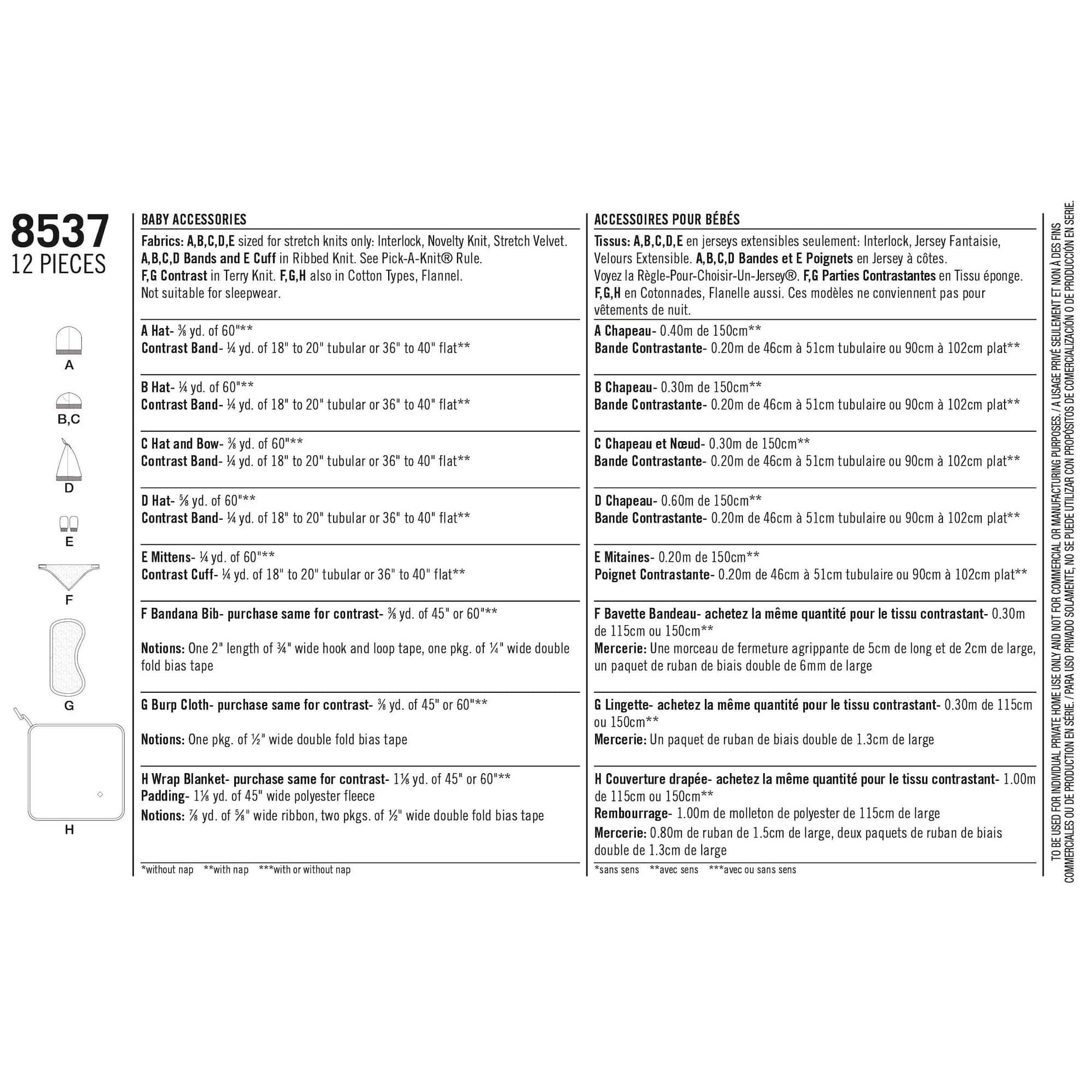 Simplicity® Patterns CS8537 (One Size)